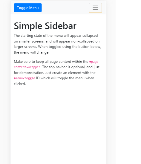 Detail Bootstrap 3 Sidebar Template Nomer 29