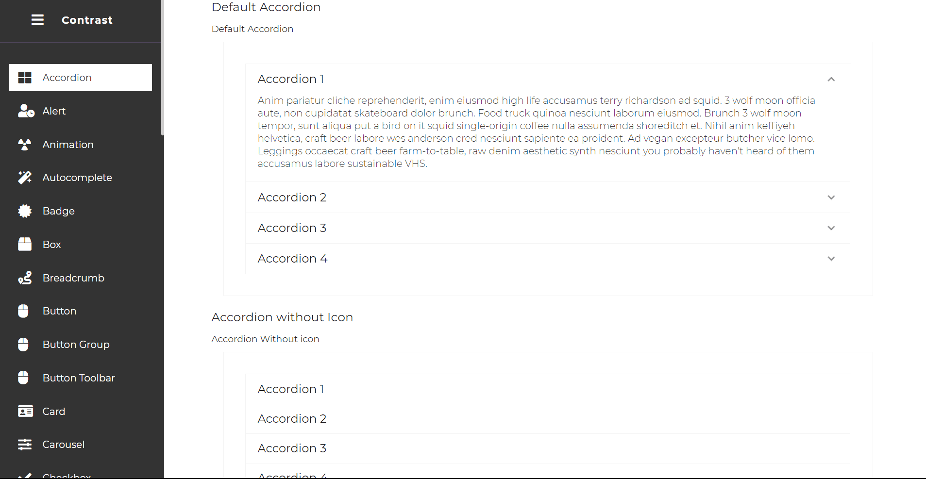 Detail Bootstrap 3 Sidebar Template Nomer 44