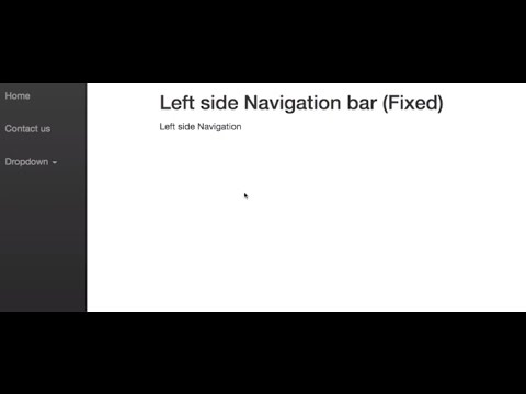 Detail Bootstrap 3 Sidebar Template Nomer 50