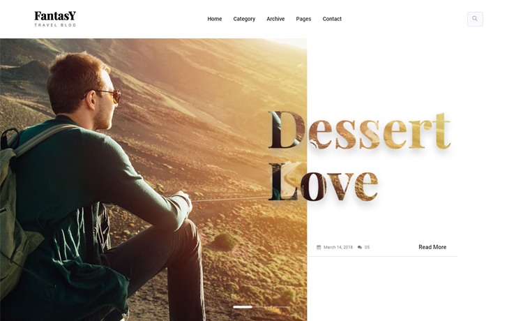 Detail Bootstrap 4 Blog Template Free Nomer 33