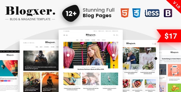 Detail Bootstrap 4 Blog Template Free Nomer 37