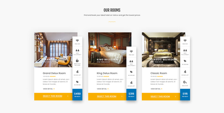 Detail Bootstrap 4 Booking Template Nomer 20