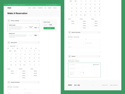 Detail Bootstrap 4 Booking Template Nomer 8