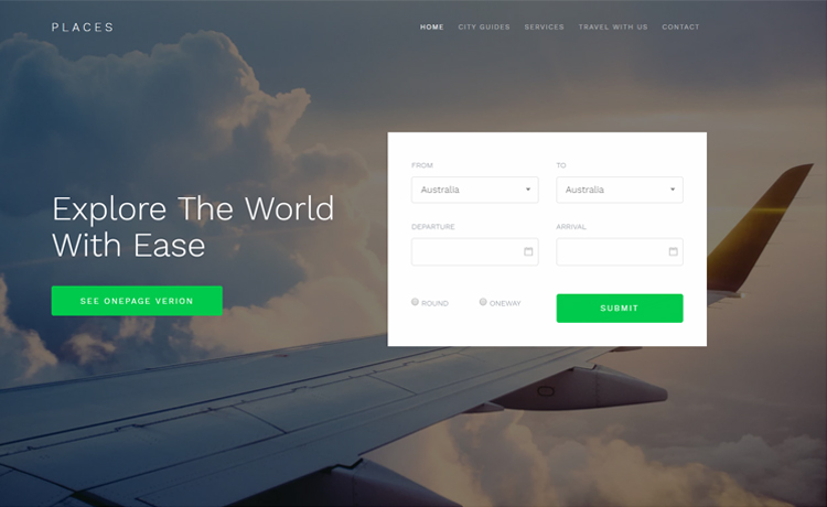 Detail Bootstrap 4 Booking Template Nomer 9