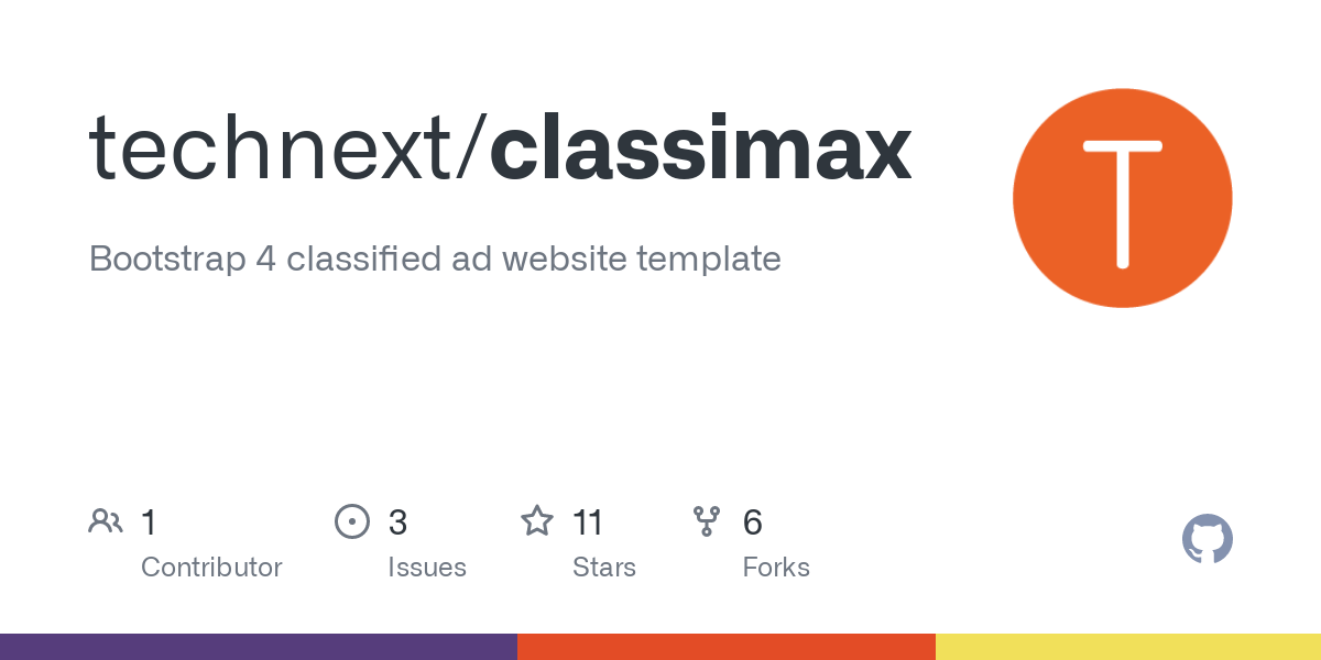 Detail Bootstrap 4 Classified Template Nomer 20