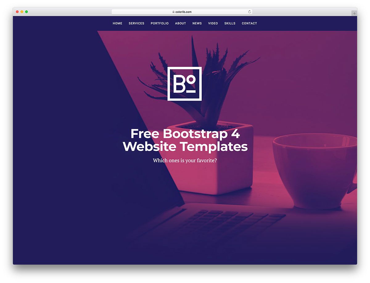 Detail Bootstrap 4 Classified Template Nomer 27