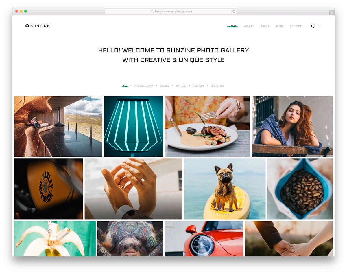 Detail Bootstrap 4 Gallery Template Nomer 22