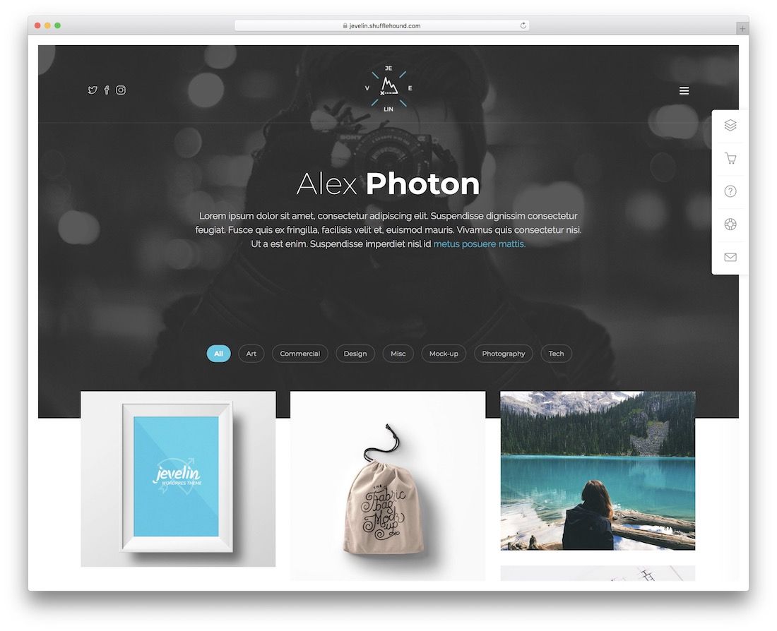 Detail Bootstrap 4 Gallery Template Nomer 25