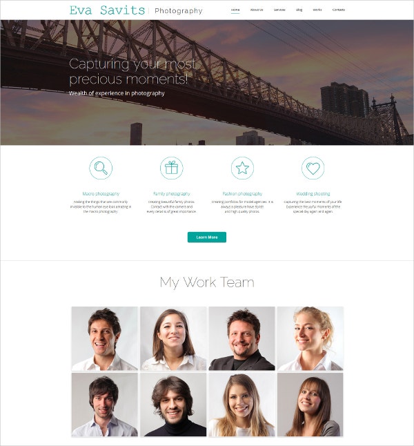 Detail Bootstrap 4 Gallery Template Nomer 35