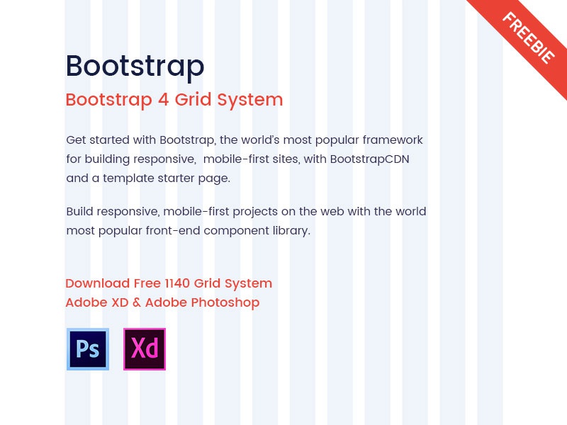 Detail Bootstrap 4 Grid Template Nomer 18