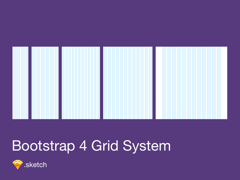 Detail Bootstrap 4 Grid Template Nomer 4