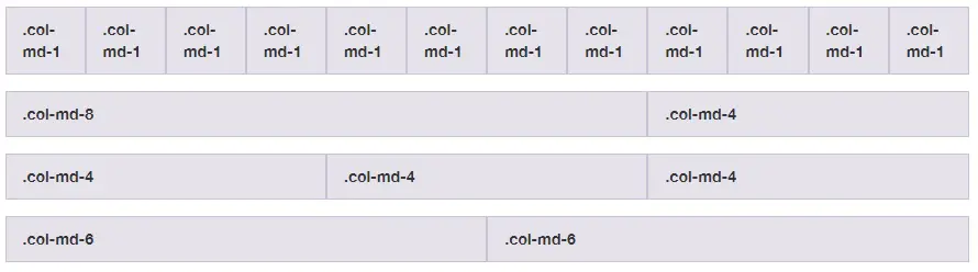 Detail Bootstrap 4 Grid Template Nomer 51