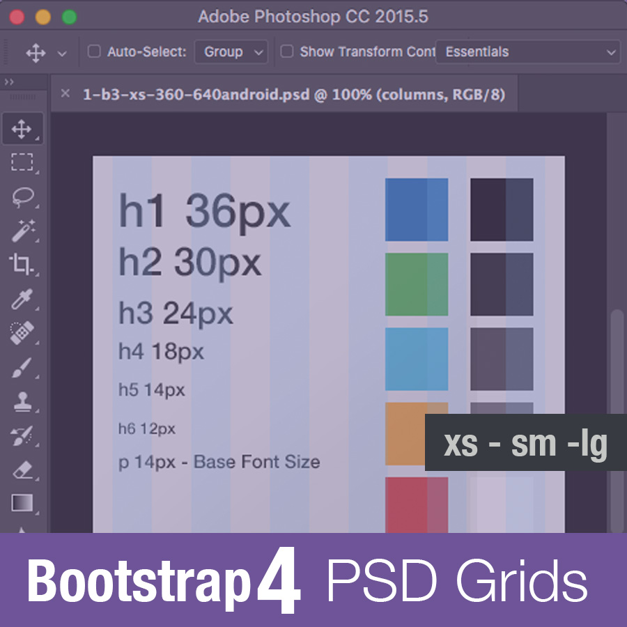 Detail Bootstrap 4 Grid Template Nomer 53