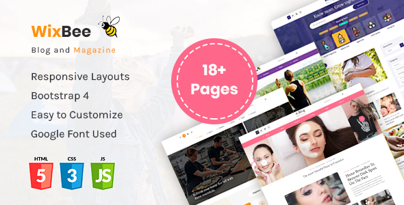 Detail Bootstrap 4 Magazine Template Free Nomer 43