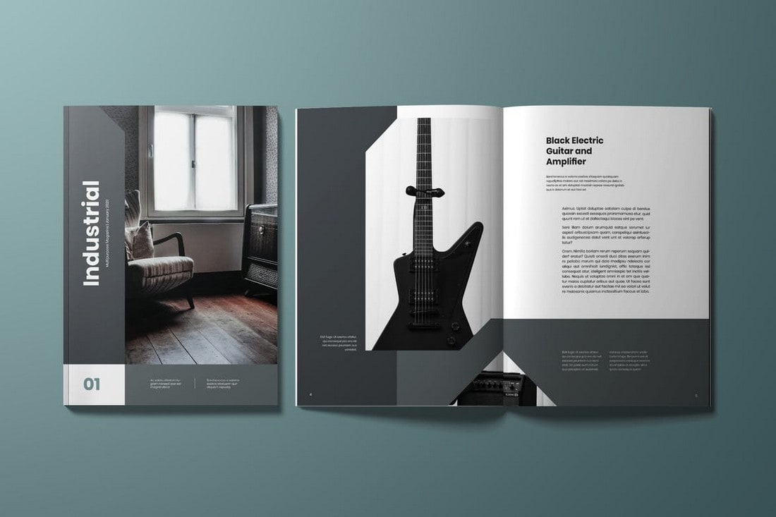 Detail Bootstrap 4 Magazine Template Free Nomer 54