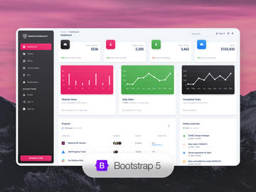 Detail Bootstrap 4 Template Download Free Nomer 6