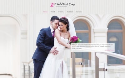 Detail Bootstrap 4 Wedding Template Nomer 44