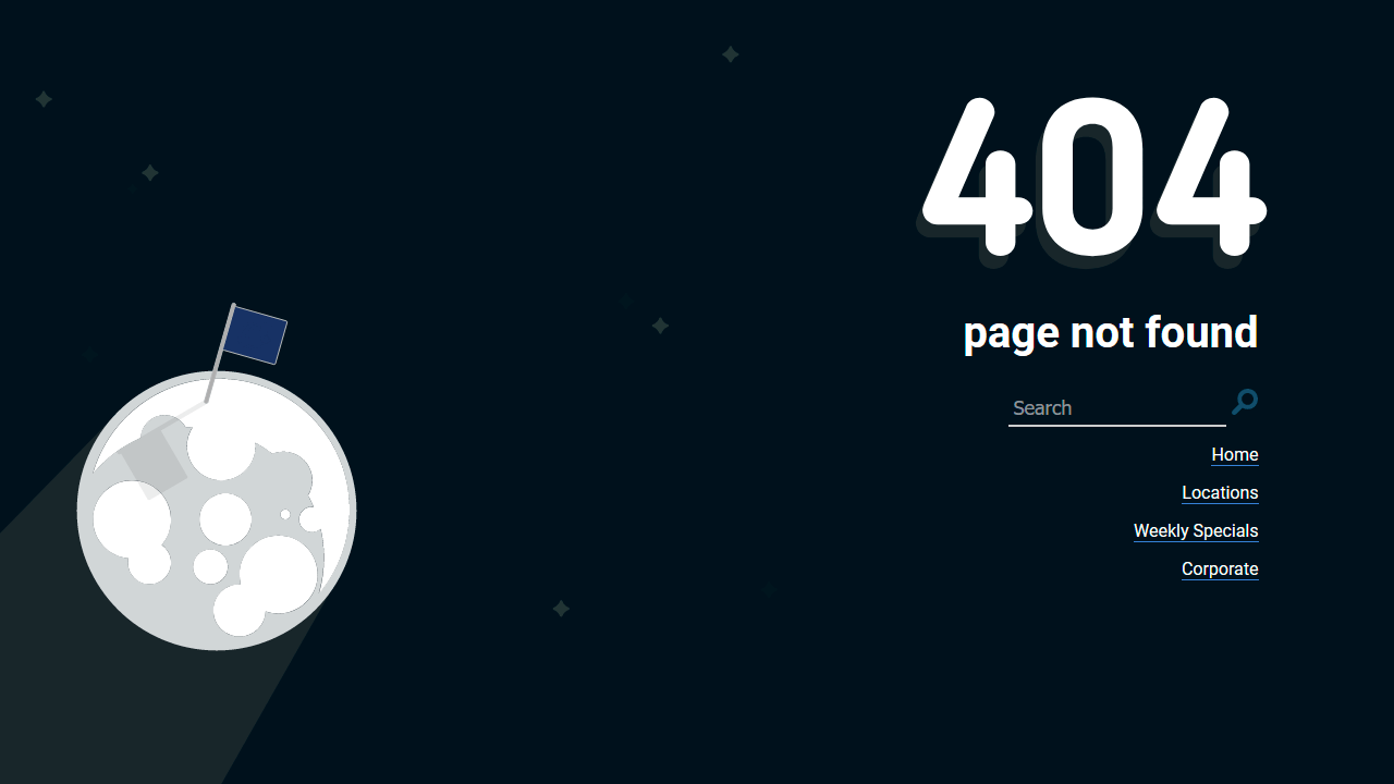 Detail Bootstrap 404 Page Template Nomer 13