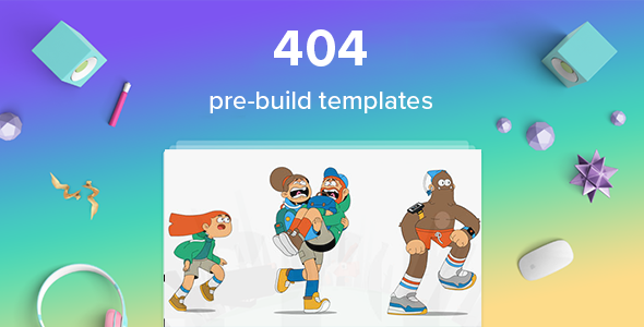 Detail Bootstrap 404 Page Template Nomer 49