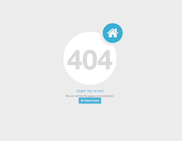 Detail Bootstrap 404 Page Template Nomer 7