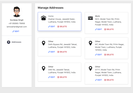 Detail Bootstrap Address Template Nomer 2