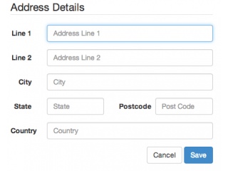 Detail Bootstrap Address Template Nomer 5