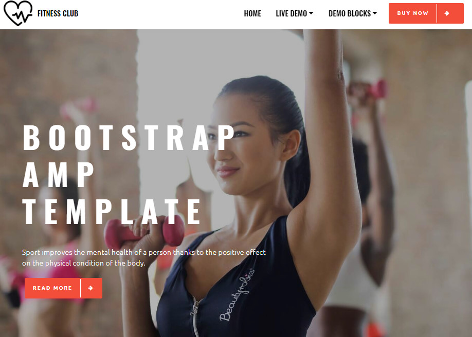 Bootstrap Amp Template - KibrisPDR