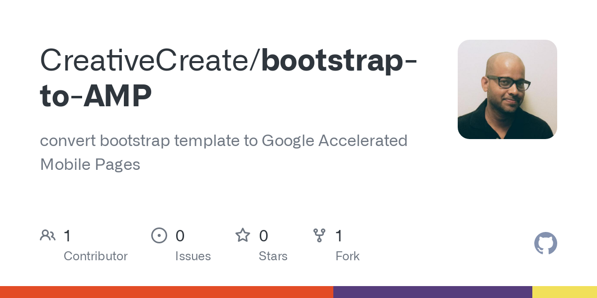 Detail Bootstrap Amp Template Nomer 11