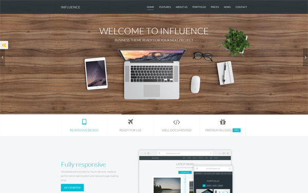 Detail Bootstrap Amp Template Nomer 14