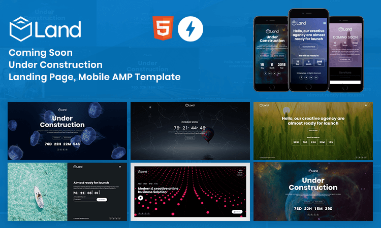 Detail Bootstrap Amp Template Nomer 30