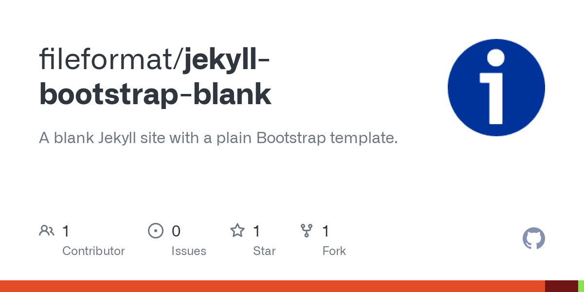 Detail Bootstrap Blank Template Nomer 41