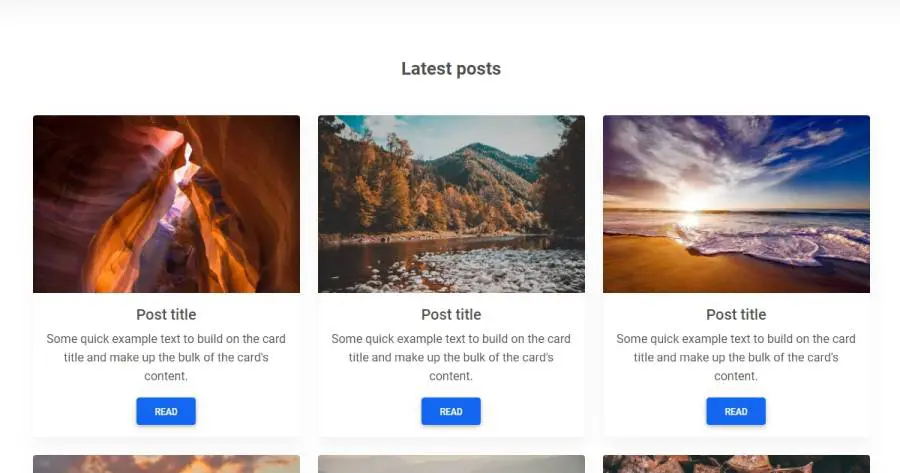 Detail Bootstrap Blog Template Free Nomer 10