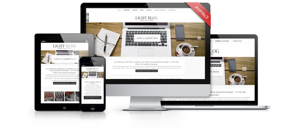Detail Bootstrap Blog Template Free Nomer 35