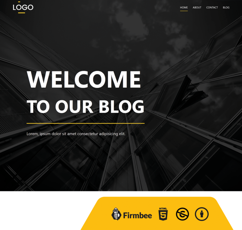 Detail Bootstrap Blog Template Free Nomer 43