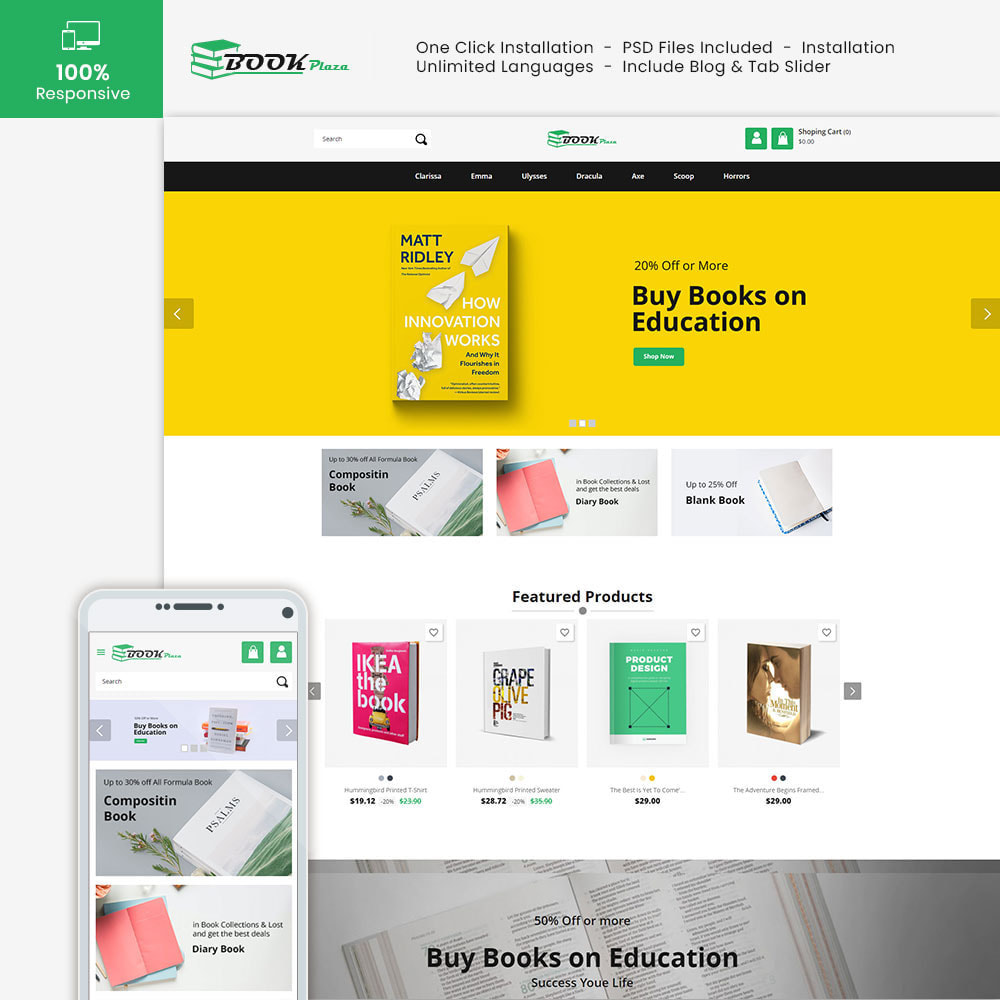 Detail Bootstrap Book Library Template Nomer 39