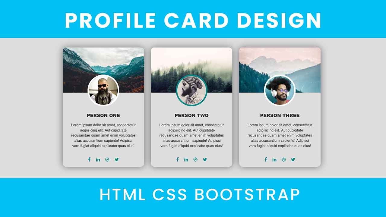 Detail Bootstrap Card Template Nomer 3