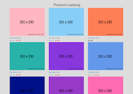 Bootstrap Catalog Template - KibrisPDR