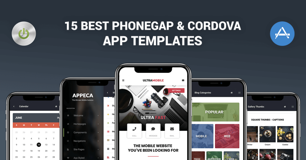 Detail Bootstrap Cordova Template Nomer 21