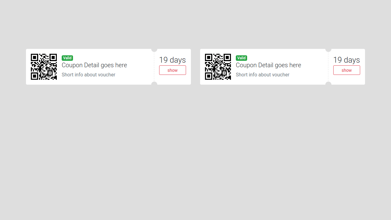 Detail Bootstrap Coupon Template Nomer 18
