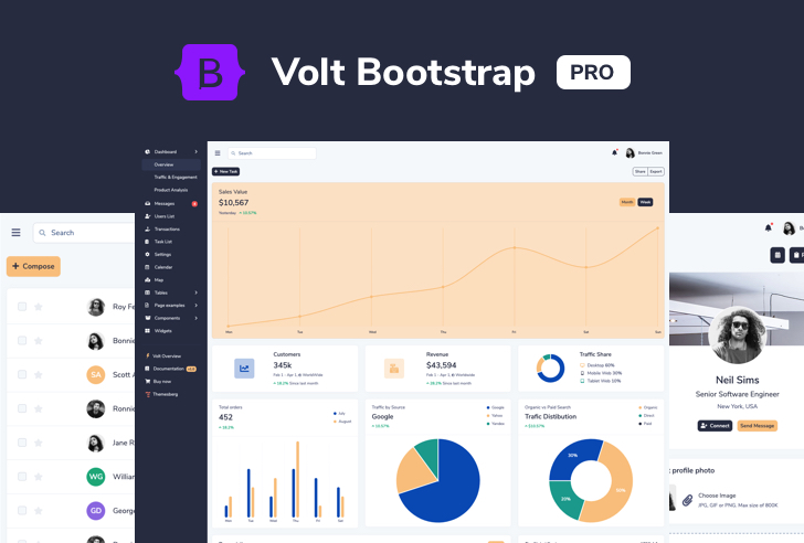 Detail Bootstrap Dashboard Template Tutorial Nomer 3