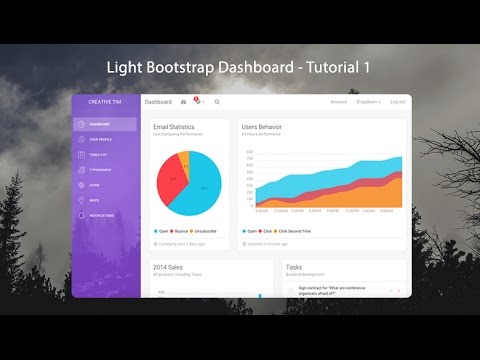 Detail Bootstrap Dashboard Template Tutorial Nomer 5