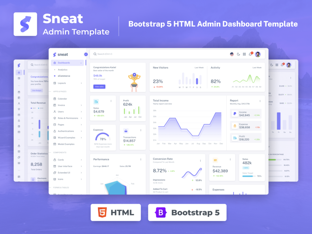 Detail Bootstrap Dashboard Template Tutorial Nomer 42