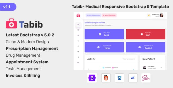 Detail Bootstrap Document Template Nomer 21