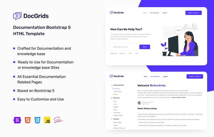 Detail Bootstrap Document Template Nomer 22