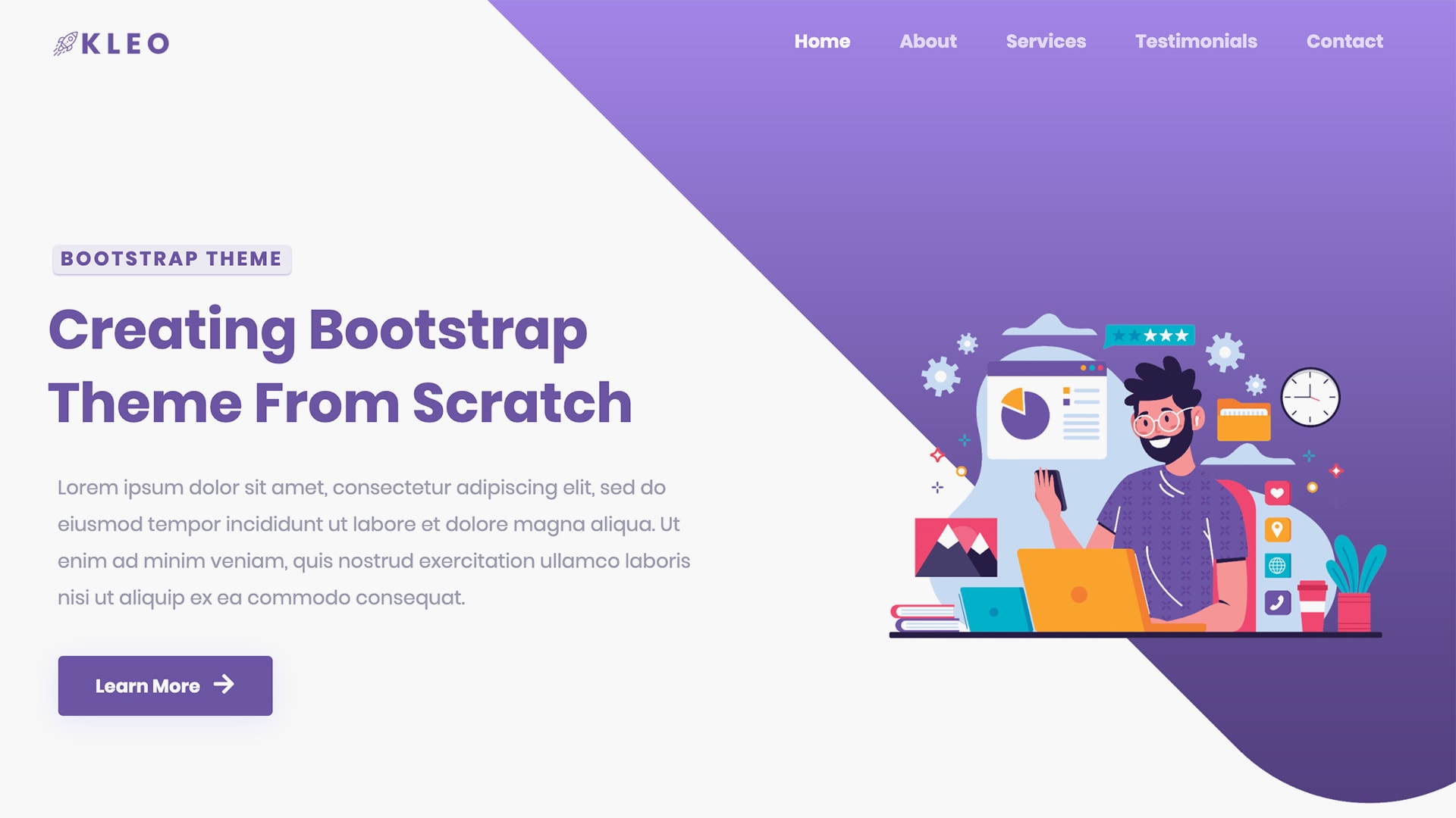 Detail Bootstrap Document Template Nomer 35