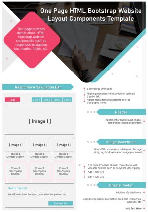 Detail Bootstrap Document Template Nomer 49