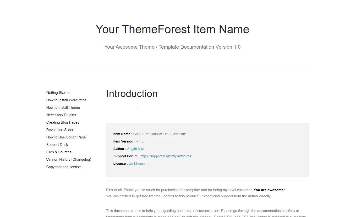 Detail Bootstrap Document Template Nomer 51