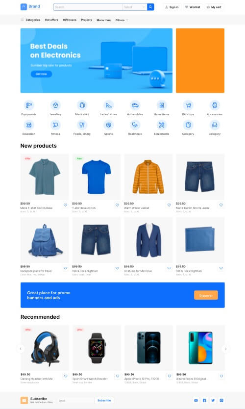 Detail Bootstrap Ecommerce Template Nomer 10