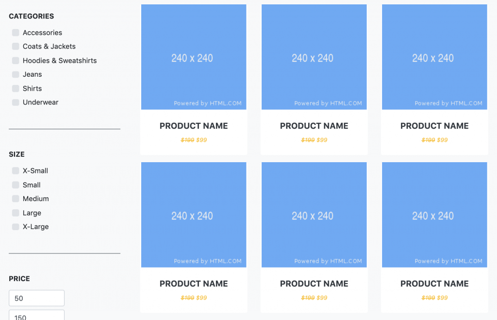 Detail Bootstrap Ecommerce Template Nomer 15