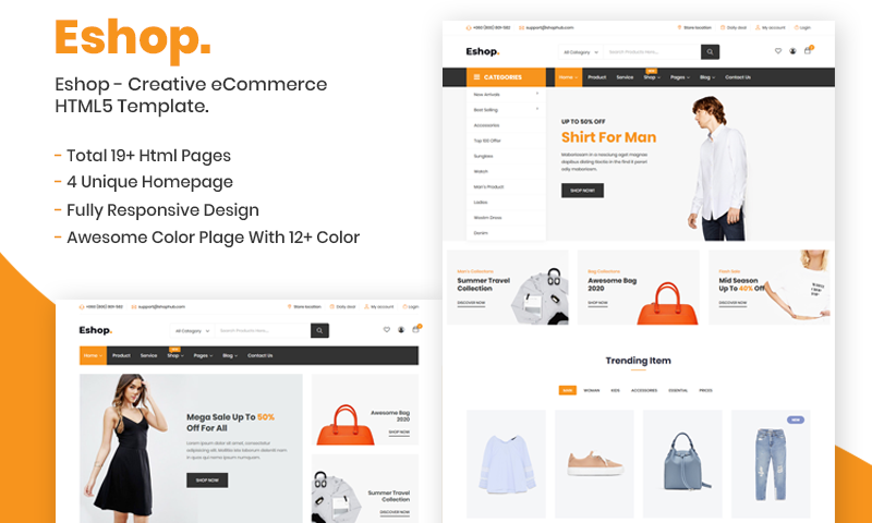 Detail Bootstrap Ecommerce Template Nomer 19